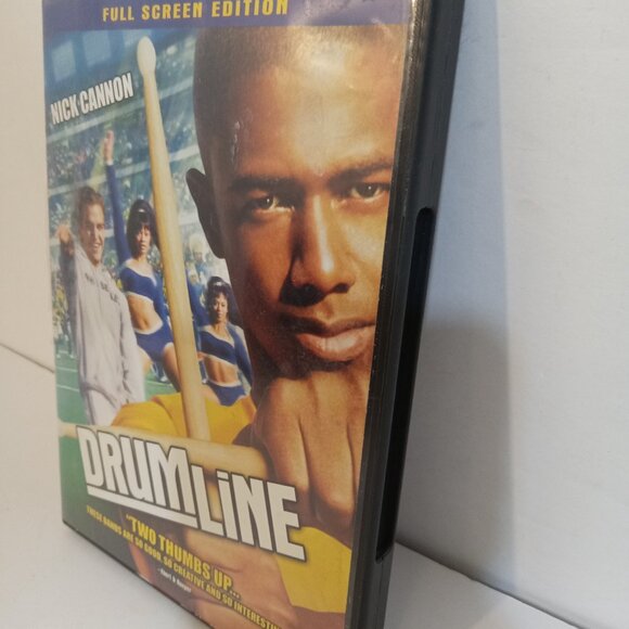 DVD Movie Case ONLY Drumline Full Screen Nick Cannon With Manual - Picture 3 of 5